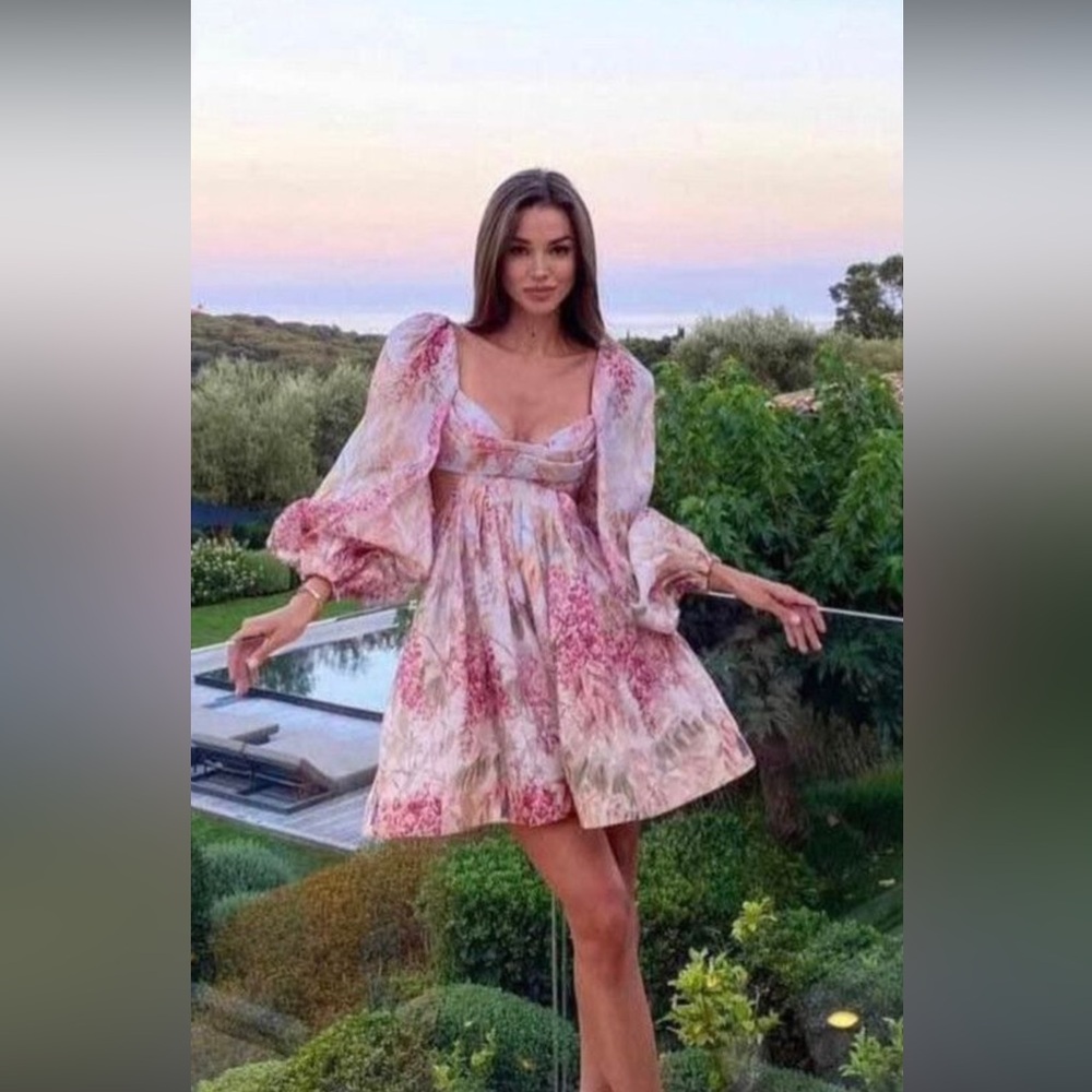 Zimmermann Botánica Bralette Minidress Size 1 (US SIZE 4)